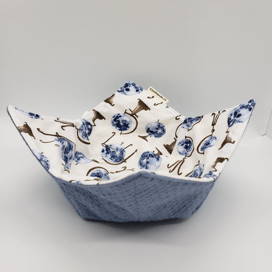 100% Cotton Microwavable Bowl Cozy - World Peace-1
