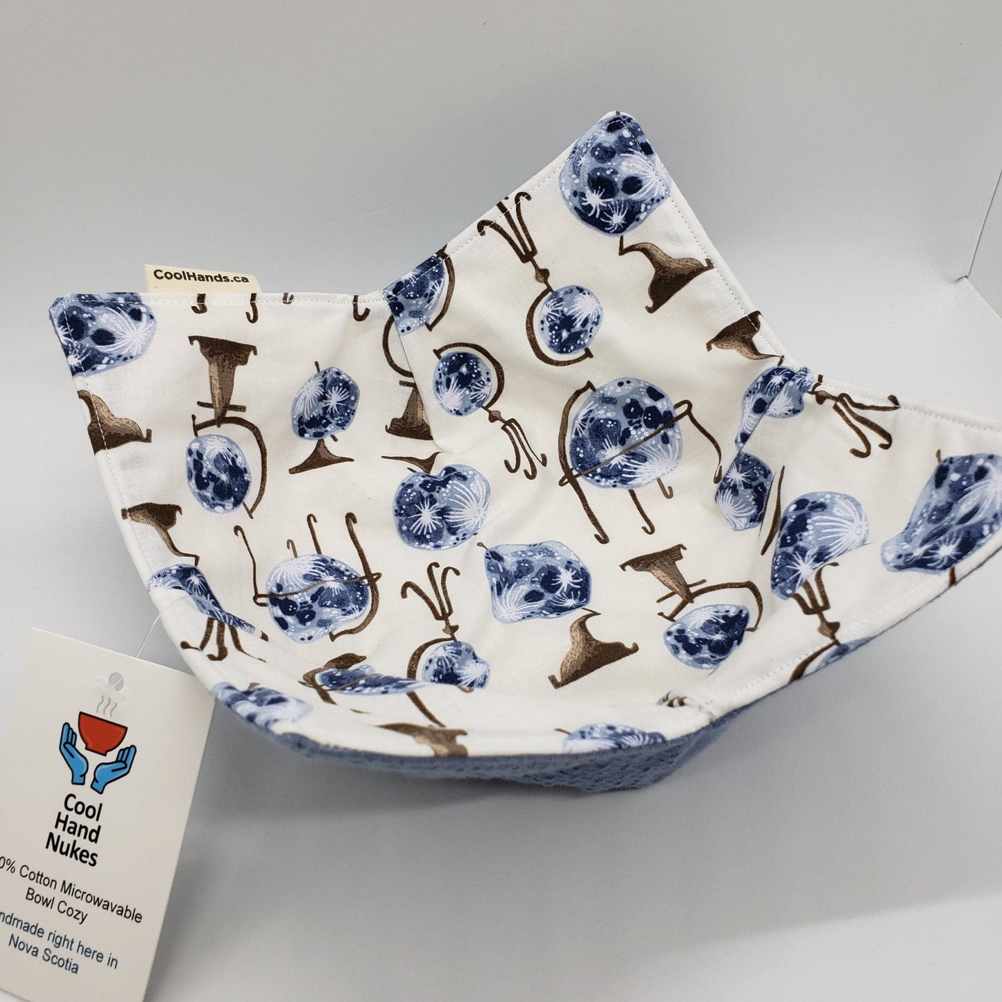 100% Cotton Microwavable Bowl Cozy - World Peace-2