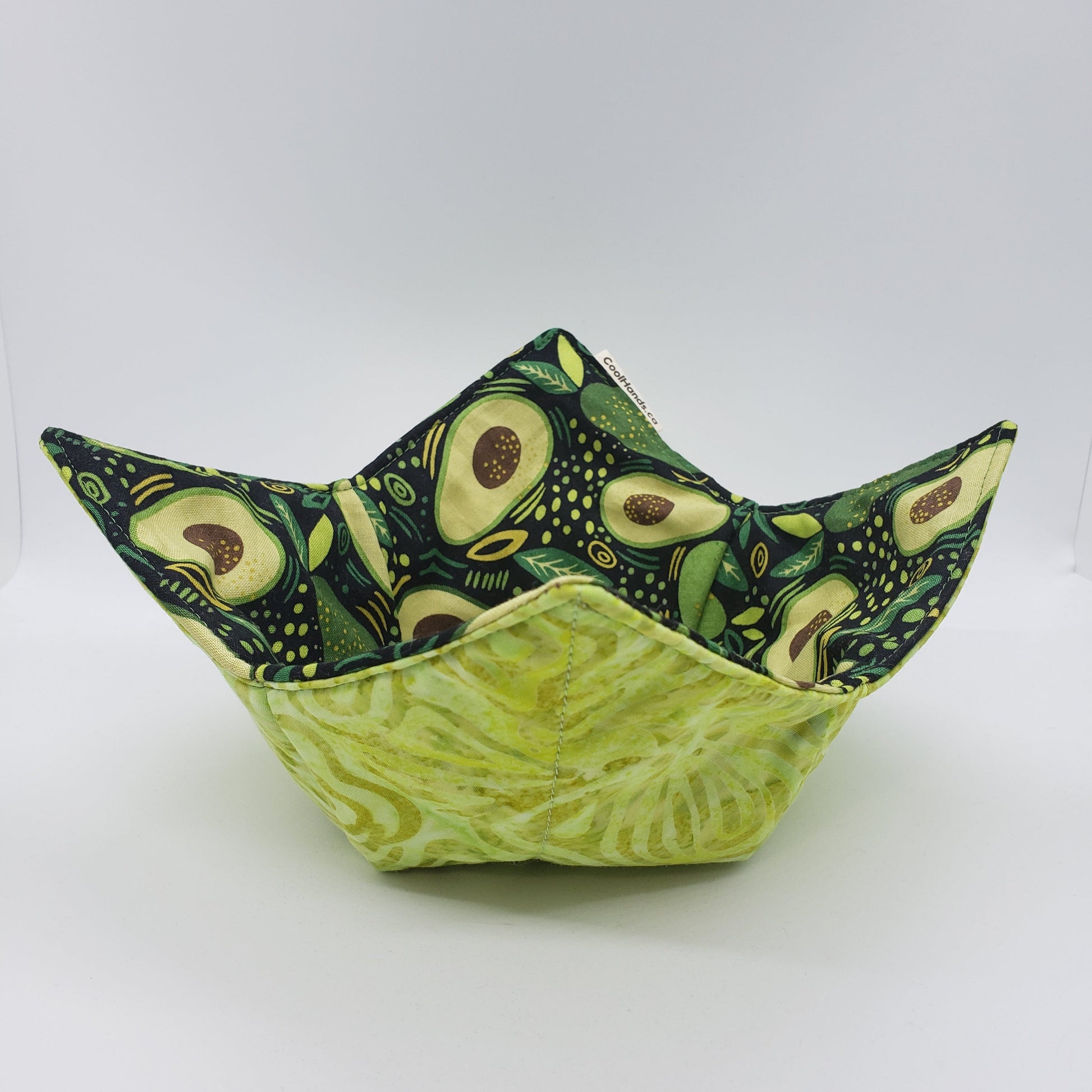 100% Cotton Microwavable Bowl Cozy - A Guac On The Wild Side-2