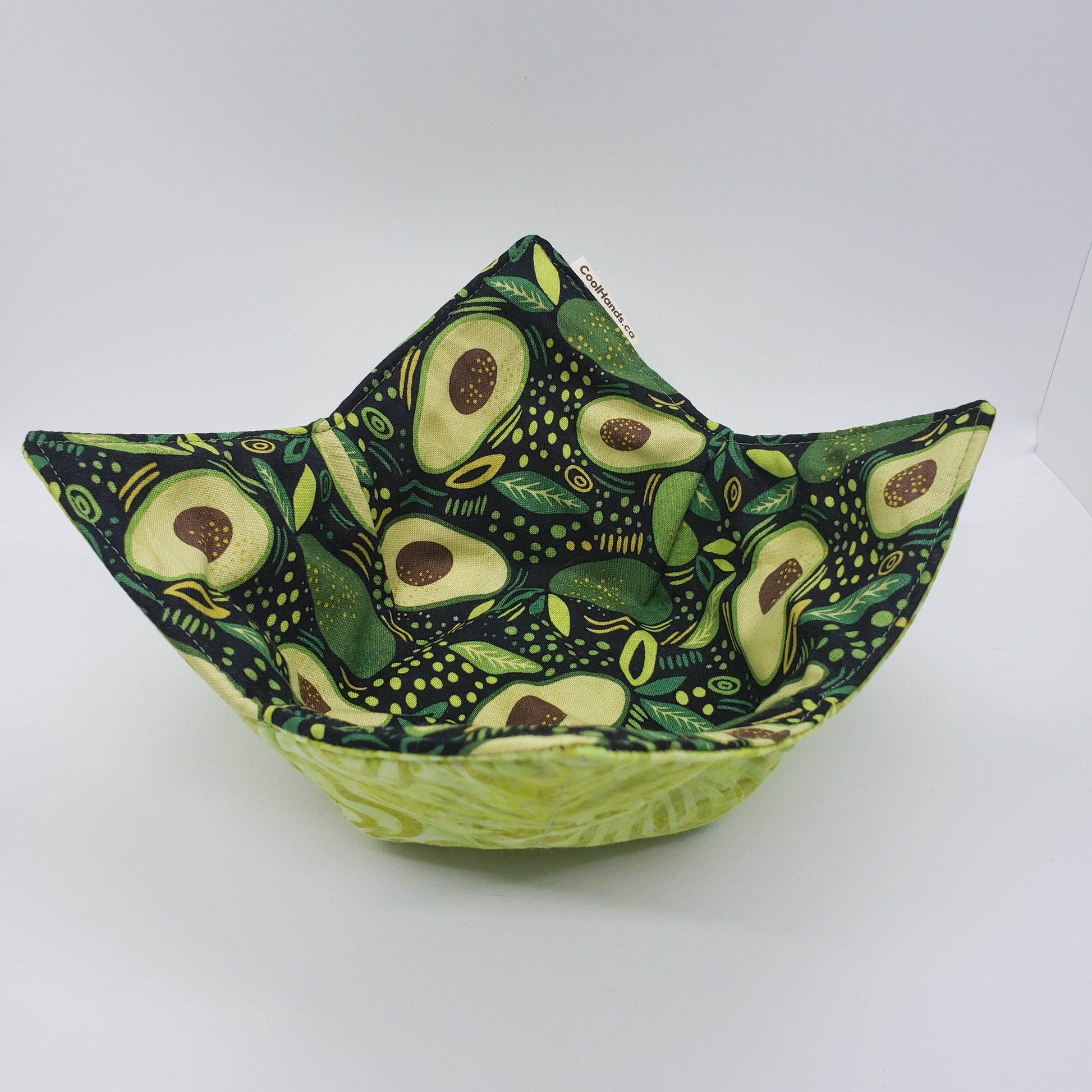 100% Cotton Microwavable Bowl Cozy - A Guac On The Wild Side-4